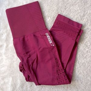 Gymshark energy seamless capri legging - size S